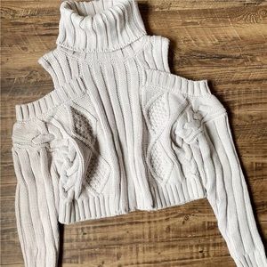 Japan brand turtle neck sweater S